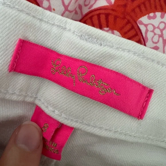 Lilly Pulitzer White Jeans - Picture 6 of 9
